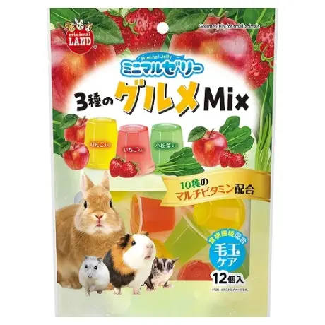 Minimal Land Fruit and Vegetable Jelly - เยลลี่ผักผลไม้ 10 ชนิด (15กรัม×12)(274253)