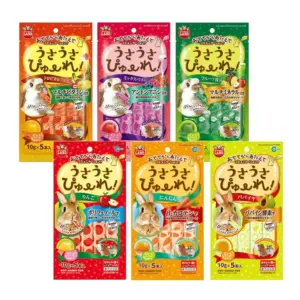 Minimal Land Rabbit 10g - ขนมเลียสำหรับกระต่ายรสผลไม้ 10 กรัม (1 ซอง) (279658)