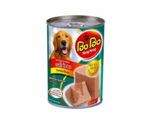 Hong Hong โฮ่ง โฮ่ง - อาหารเปียกสุนัขแบบกระป๋องรสไก่งวง 400g (274032)