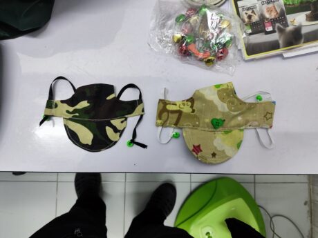 TBD Patcharin Pet Cloth Hat Small Size - หมวกผ้าสัตว์เลียง ไซส์เล็ก (289426)