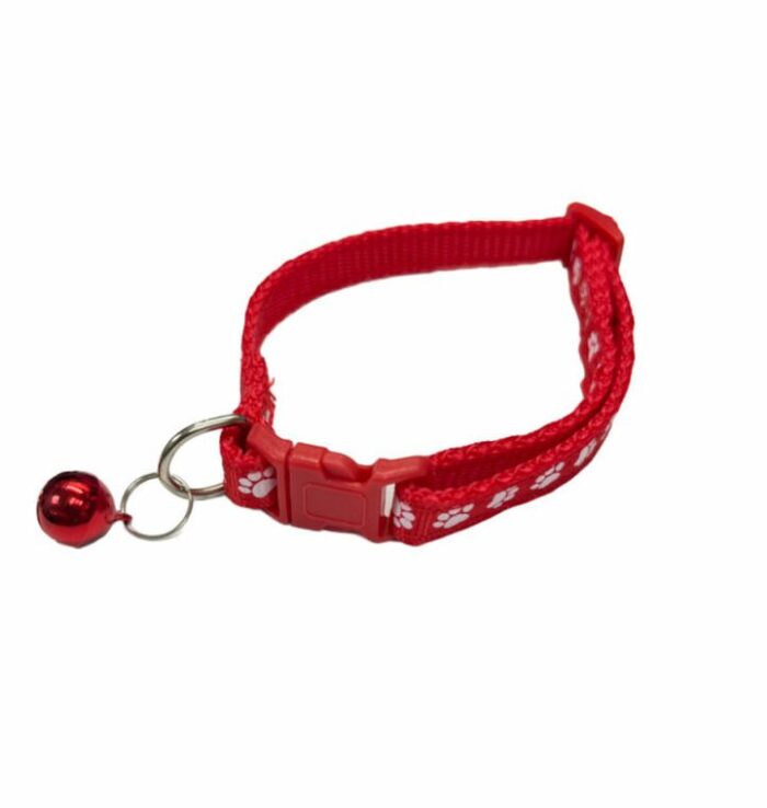 SOOS Pet8 Pet Collars - ปลอกคอสัตว์เลี้ยง รูปเท้าสุนัขพร้อมกระดิ่ง 10มม. (291771)