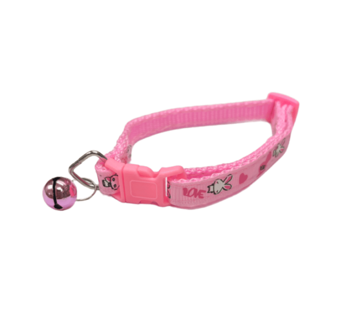 Pet8 Pet Collars - ปลอกคอสัตว์เลี้ยง รูปกระต่ายน้อยพร้อมกระดิ่ง 10มม. (291778)
