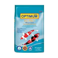Optimum Hipro Wheat Germ - อาหารปลาคาร์พสูตรผสมจมูกข้าวสาลี เม็ดกลาง 1.5kg (289535)