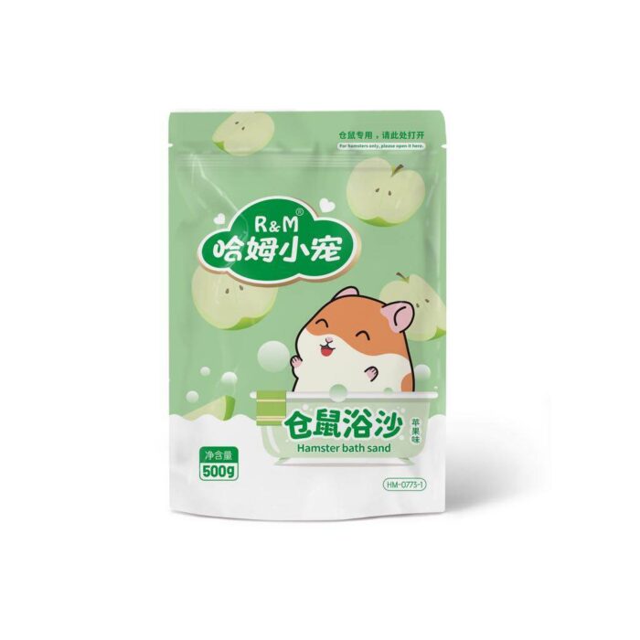 R & M Hamster Bath Sand Apple R & M Hamster Bath Sand Apple