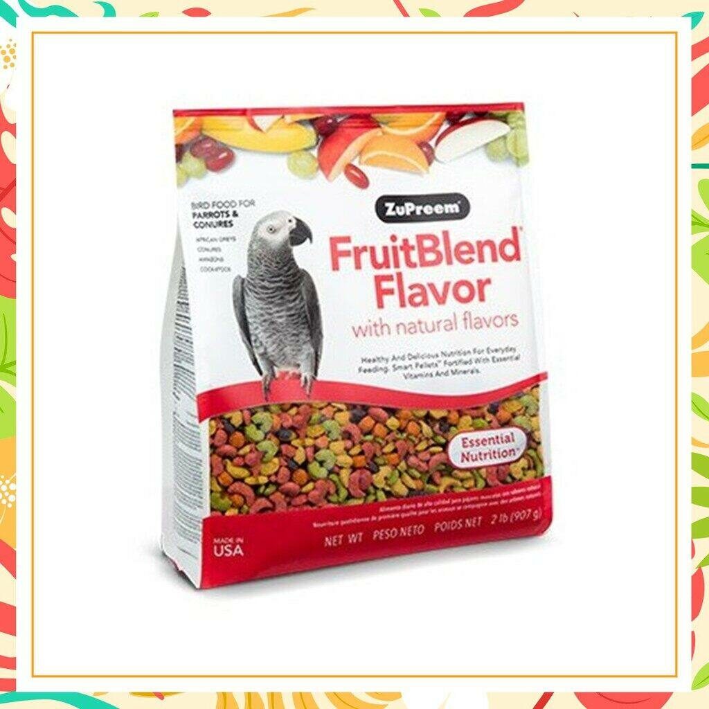พบคำแนะนำในการเลือกกรงนกที่สมบูรณ์แบบ 7 Zupreem Fruitblend Flavour Essential Nutrition - อาหารนกอัดเม็ดสำหรับนกแก้วทุกสายพันธุ์ 907g (291014)