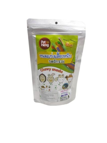 Chewy Snacks - ขนมแท่งเคี้ยวหนึบ รสผักรวม 100g (309001)