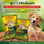 TBD Tossakan Kill Fleas & Tick 3 in 1 - ผงทศกัณฑ์ หัวเชื้อผสมน้ำสูตร 1 ขจัดเห็บหมัด สำหรับสุนัขและพื้น 2 กรัม (299091)