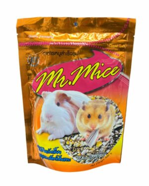 Mr.Mice Rodent Food - อาหารสำเร็จรูปสำหรับแฮมสเตอร์และสัตว์ฟันแทะ 300g (299726)