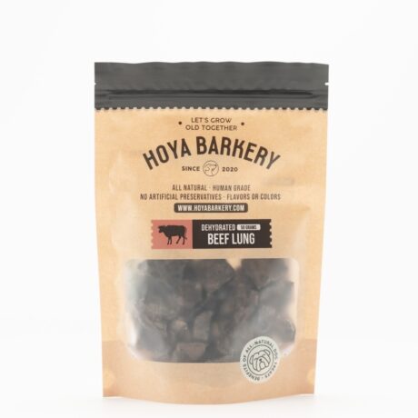 Hoya Barkery Dehydrated Beef Lung - ปอดวัวอบแห้ง 50g (362440)