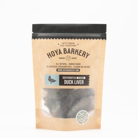Hoya Barkery Dehydrated Duck Liver - ตับเป็ดอบแห้ง 50g