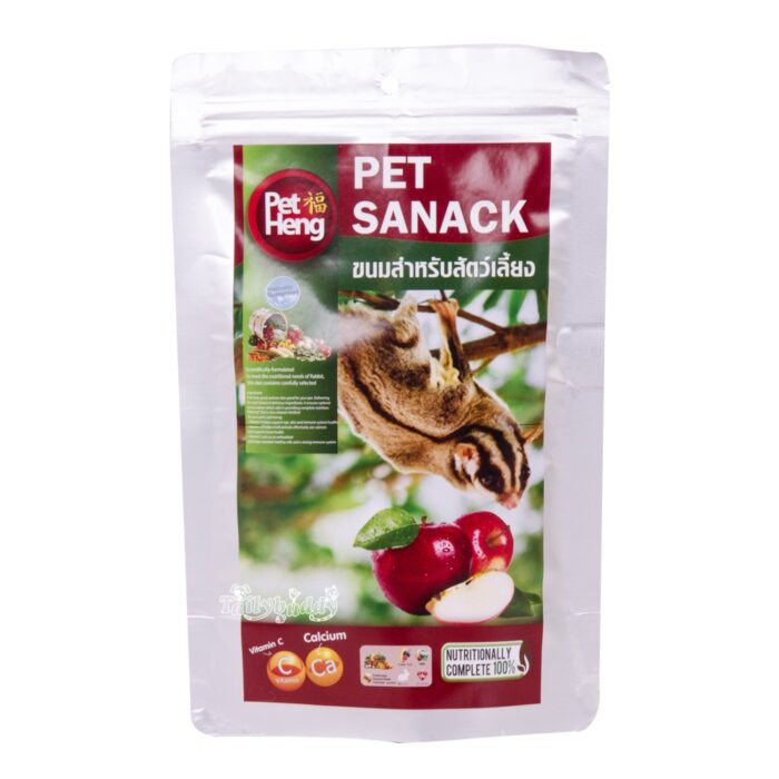 Pet Heng Pet Snack - ขนมสัตว์เลี้ยงรสแอปเปิ้ล 80g (308995)