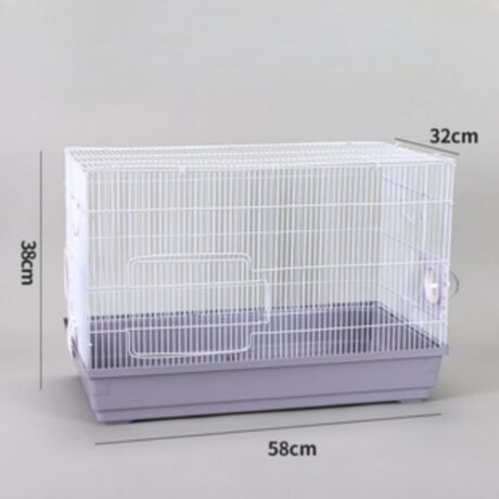 พบคำแนะนำในการเลือกกรงนกที่สมบูรณ์แบบ 7 Morumaru Small Animal Cage - กรงสัตว์เลี้ยงซี่ลวด (58x32x38cm)