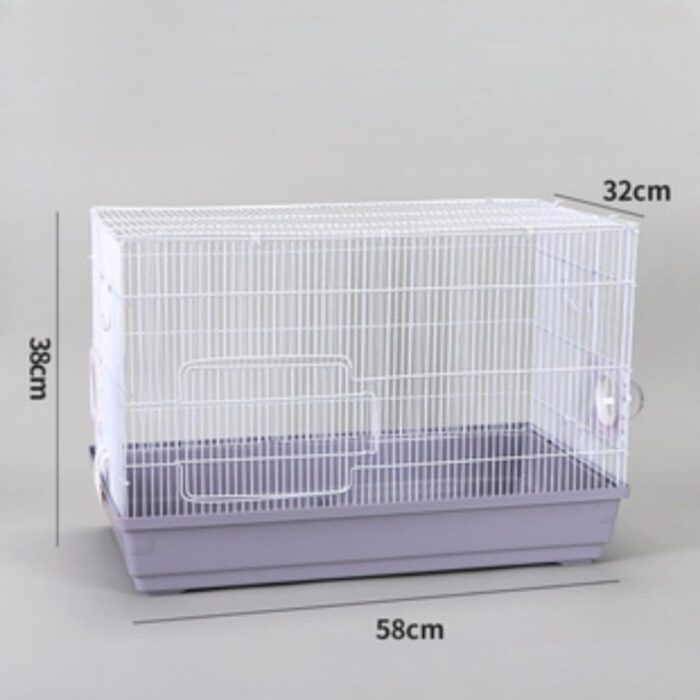 กรงสัตว์เลี้ยง 310612 Morumaru Small Animal Cage - กรงสัตว์เลี้ยงซี่ลวด (58x32x38cm)