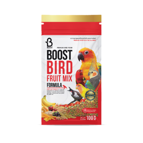 พบคำแนะนำในการเลือกกรงนกที่สมบูรณ์แบบ 7 BOOST BIRD FRUIT MIX FORMULA - อาหารนก สูตรผลไม้รวม 100g