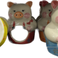 TBD Ceramic Hamster - เซรามิคแฮมสเตอร์รูปหมู (297041)