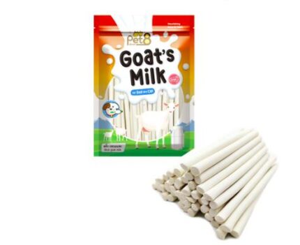 Pet8 Stick Goat Milk Flavored - นมแพะสติ๊ก 450g (307078)
