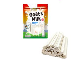 Pet8 Star Stick Goat Milk Flavored 450g - ขนมสำหรับสุนัขทุกสายพันธุ์ สตาร์สติ๊กรสนมแพะ 450 กรัม (307082)