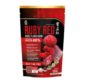 Screenshot from 2026-04-28 13-09-41 Boost Flower Horn Ruby Red S - อาหารปลาหมอสี เร่งแดง เร่งมุก (เม็ดลอย) ขนาดเม็ด 2-2.5mm 100g (310081)