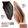 หูวัวเต็มใบ 482720 Hoya Barkery Whole Cow Ear - หูวัวเต็มใบ
