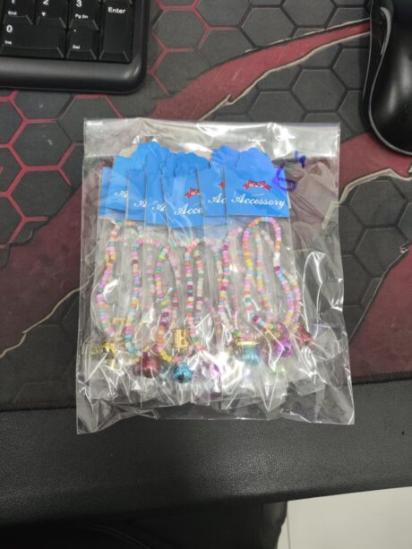 Beaded Collar with Pendant - ปลอกคอลูกปัดติดจี้