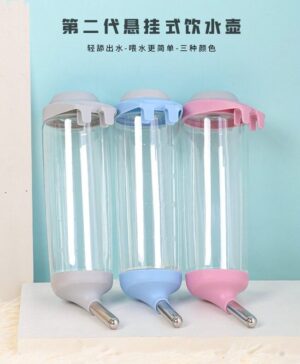 d58a34d1e5ee1fe2f34506e8a9797740 Bottle Water Dispenser 500ml - ขวดน้ำแบบแขวนกรง สำหรับสัตว์เลี้ยง 500 มล. (300421)