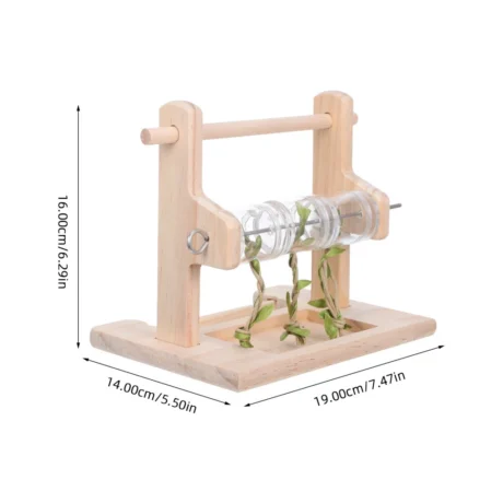 พบคำแนะนำในการเลือกกรงนกที่สมบูรณ์แบบ 7 TBD Bird Toys - คอนไม้ยืนสำหรับนก (19x14x16cm)(309905)