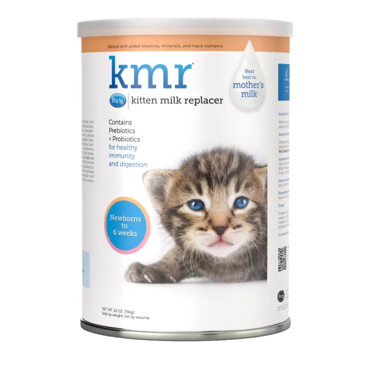 Pet Ag KMR Kitten Milk Replacer - นมผงสำหรับลูกแมวและสัตว์เลี้ยงแรกเกิด 340g