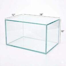 Glass Tank - ตู้กระจกสี่เหลี่ยม (18x12x10นิ้ว) (302346)