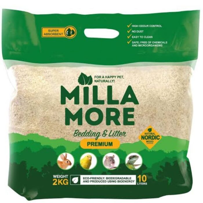 พบคำแนะนำในการเลือกกรงนกที่สมบูรณ์แบบ 8 SOOS Milla More Nature Aspen Wood - ขี้เลื่อยรองพื้นเกรดพรีเมี่ยม ไม่มีฝุ่น แบบหยาบ 2kg (314496)