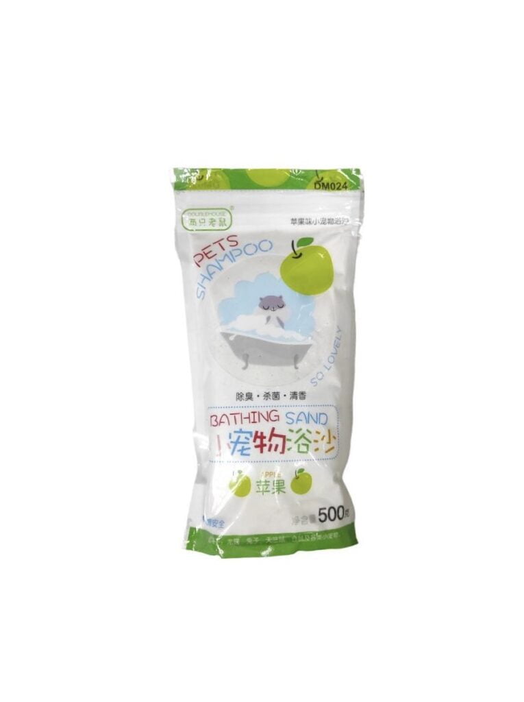 Pet Heng Pets Shampoo Bathing Sand Apple DM024 - ทรายอาบน้ำแฮมสเตอร์ กลิ่นแอปเปิ้ล