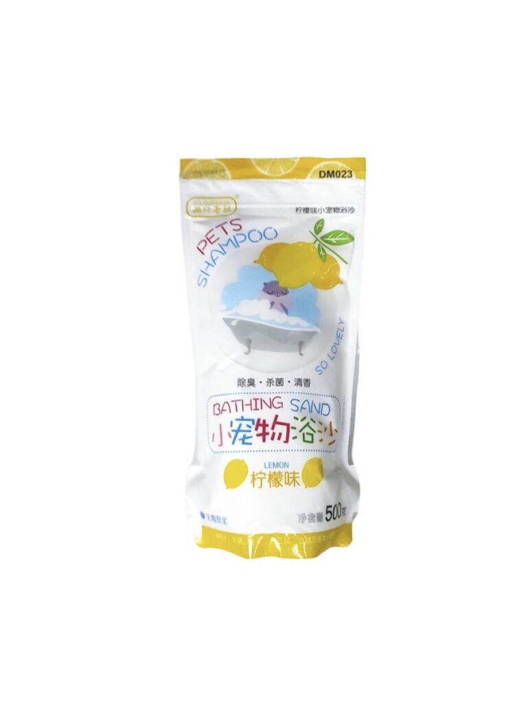 Pet Heng Pets Shampoo Bathing Sand Lemon DM023 - ทรายอาบน้ำแฮมสเตอร์ กลิ่นเลมอน