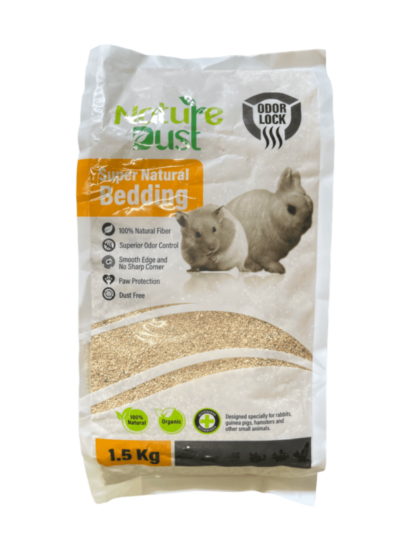 SOOS Nature Dust Super Natural Bedding - ซังข้าวโพดเม็ดละเอียด ไร้ฝุ่น 1.5kg (314875)
