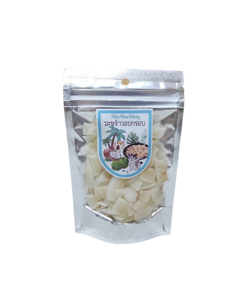 พบคำแนะนำในการเลือกกรงนกที่สมบูรณ์แบบ 9 Ham Ham Bakery Crispy Coconut - ขนมสัตว์เลี้ยง มะพร้าวอบกรอบ 35g (314997)