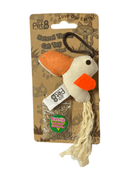 SOOS Pet8 Cat Toy + Catnip - ของเล่นสำหรับแมว ตุ๊กตานกปากใหญ่พร้อมแคทนิป (318603)