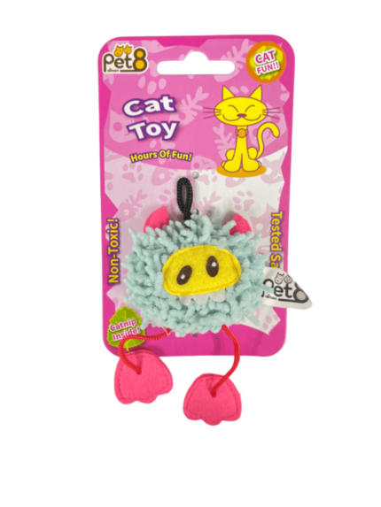 Pet8 Cat Toy - ของเล่นสำหรับแมว ตุ๊กตาหมูขนปุกปุย (318595)