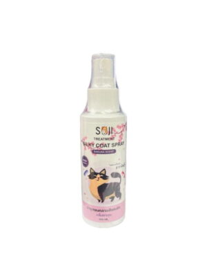 312897690_669507997950166_2319271492739794006_n Soji Treatment Silky Coat Spray Sakura Scent - สเปรย์บำรุงขนนุ่ม คลายขนสังกะตังสำหรับแมว กลิ่นซากุระ 100ml (313297)