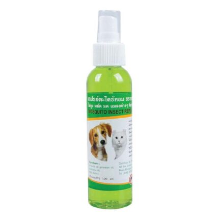 TBD Pet8 Mosquito Insect Repellent Spray - สเปรย์สำหรับสุนัขและแมว สูตรตะไคร้หอมธรรมชาติ ไล่ยุง หมัด มด แมลงต่างๆ 120g (315889)
