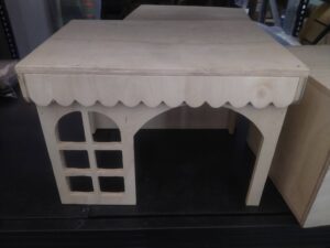 Wooden House - บ้านไม้กระต่าย ทรงบ้านคละแบบ (315991)
