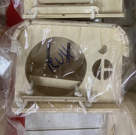 SOOS Small Animal Wooden House with Stairs - บ้านไม้สัตว์เล็กพร้อมบันได (316015)