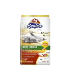 TBD Kaniva Indoor Cat Formula - อาหารแมวสำหรับเลี้ยงในบ้าน สูตรไก่งวง แซลมอนและข้าว 8kg (317452)