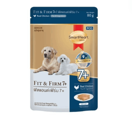 พบคำแนะนำในการเลือกกรงนกที่สมบูรณ์แบบ 8 SmartHeart Gold Fit & Firm +7 - อาหารเปียกสุนัขสูงอายุแบบซอง ฟิตแอนด์เฟิร์ม 80g (514437)