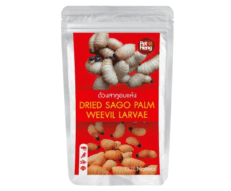 Pet Heng Dried Sago Palm Weevil Larvae - ด้วงสาคูอบแห้ง