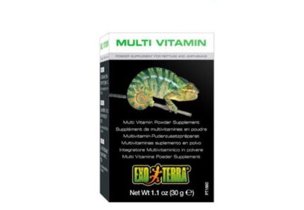 SOOS Exo Terra Multi Vitamin - มัลติวิตามินแบบผง กระตุ้นการเจริญเติบโต 30g (487044)
