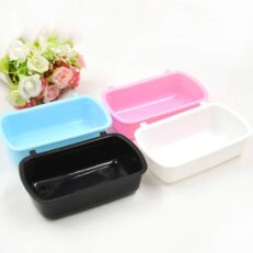 SOOS Bird Bowl - ถ้วยพลาสติกใส่อาหารและน้ำแบบแขวนกรง (7x3x12cm) (321310)