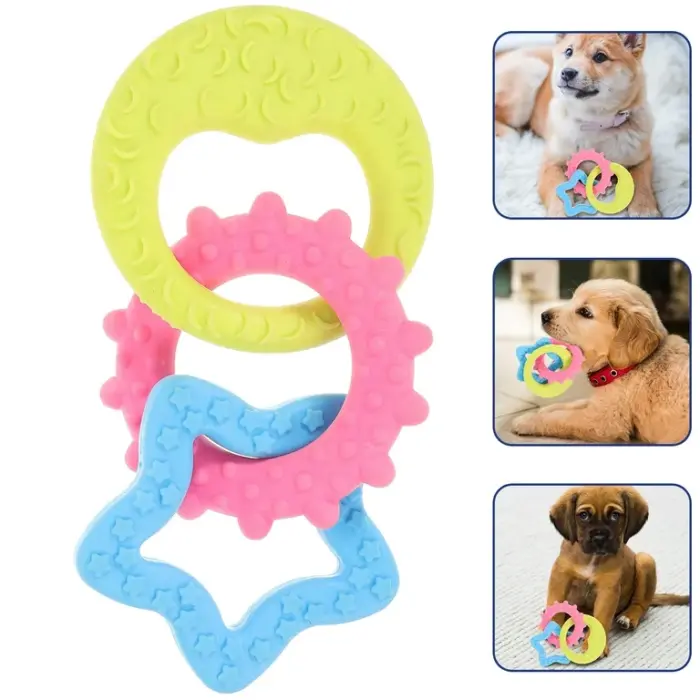 Pet Empire Dog Chew Toy Rubber Chain - ของเล่นสำหรับสุนัข โซ่ยางกัดช่วยขัดฟัน (320405)