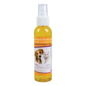 Pet8 Mosquito Insect Repellent Spray - สเปรย์สำหรับสุนัขและแมว สูตรเปลือกผิวส้มธรรมชาติ ไล่ยุง หมัด มด แมลงต่างๆ 120g (315884)