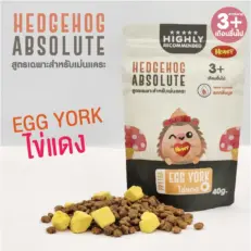 HONEY PETZ Hedgehog Absolute - อาหารเม่นแคระ สูตรไข่แดง 40g (396380)