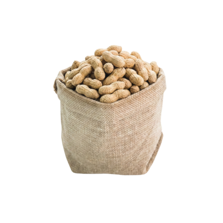 Mixed Size Peanuts - ถั่วลิสงฝัก คละขนาด 5kg (ประมาณ 4cm)(316036)