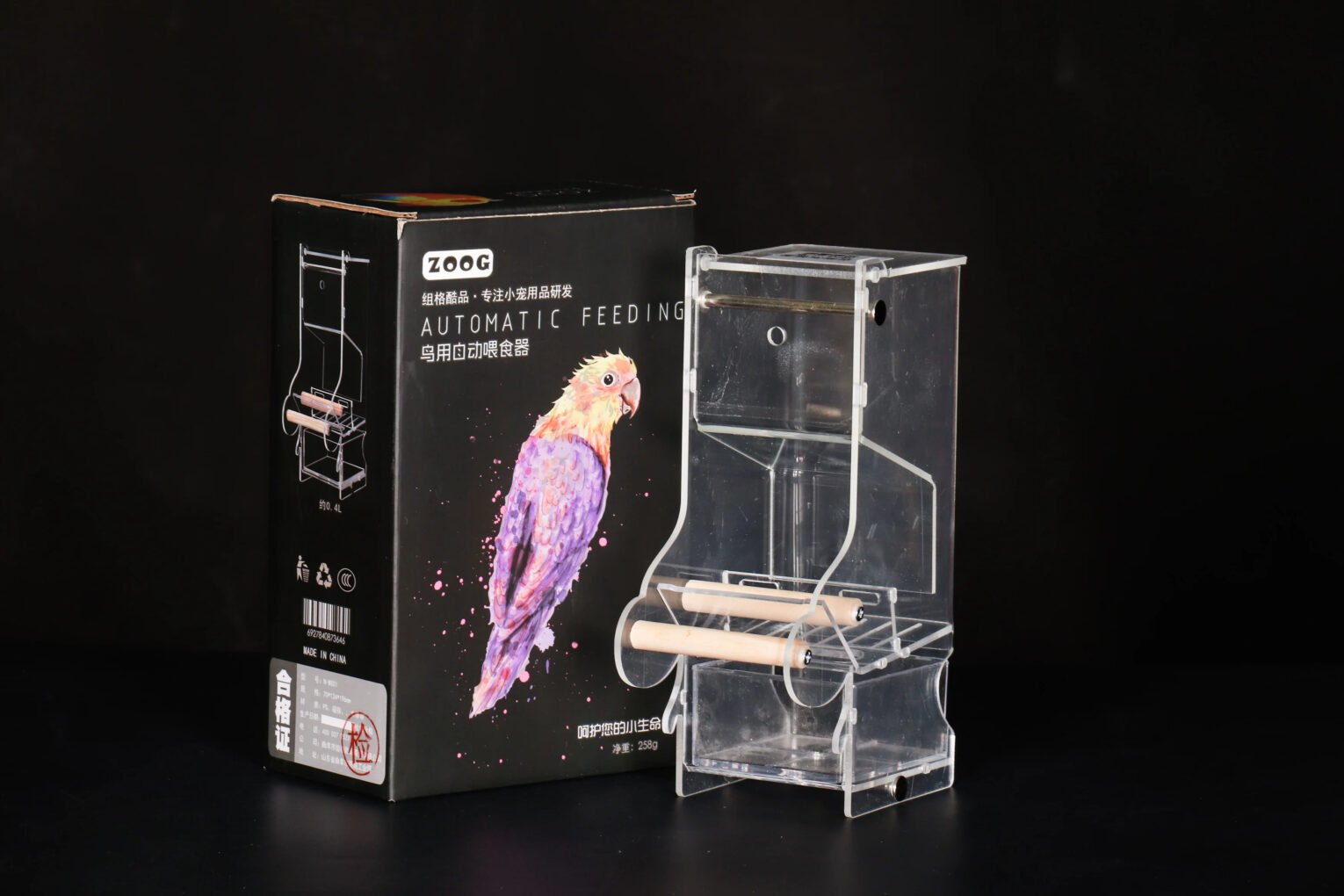 พบคำแนะนำในการเลือกกรงนกที่สมบูรณ์แบบ 7 Zoog Automatic Acrylic Bird Feeder - ที่ให้อาหารนกอัตโนมัติแบบอะคลิลิค Size S (7x12.4x19.5cm)(500526)