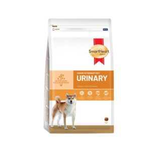 อาหารสุนัขประกอบการรักษาโรคนิ่วสตรูไวท์ SmartHeart Gold Canine Veterinary Diet URINARY